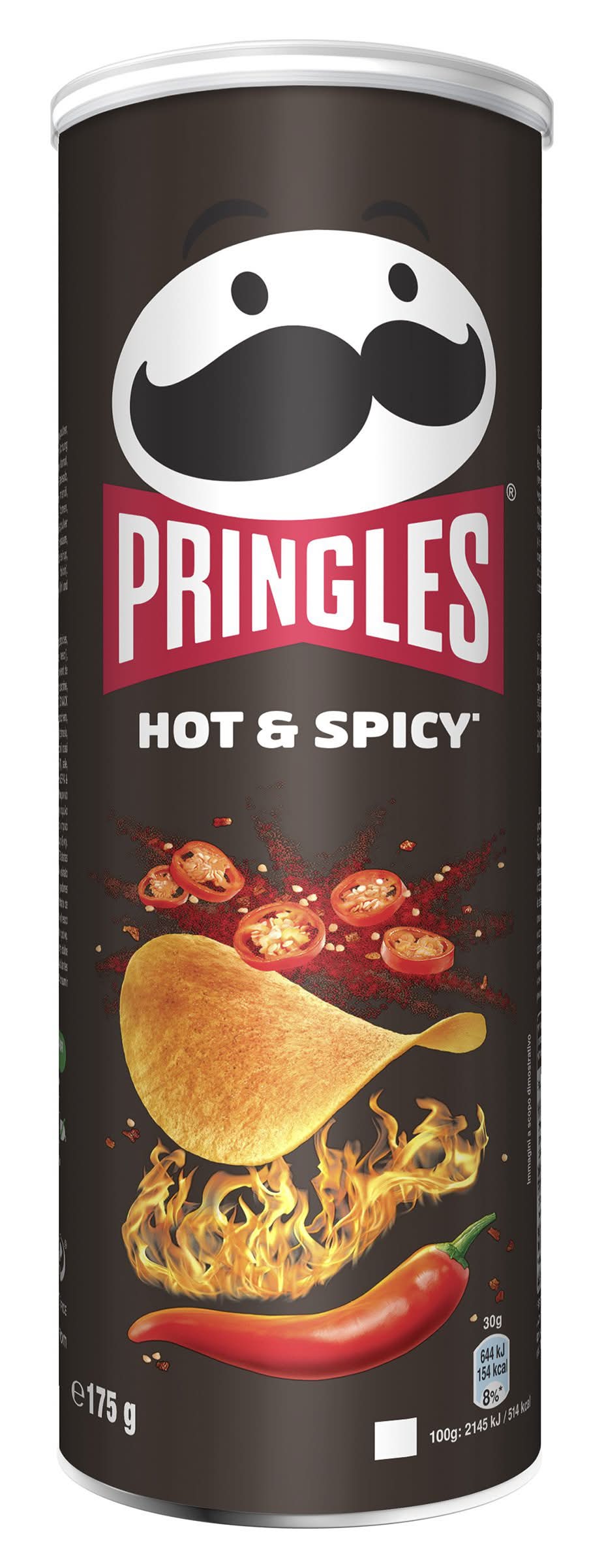 Pringles - Chips aromatisées, piquantes & épicées (175g)