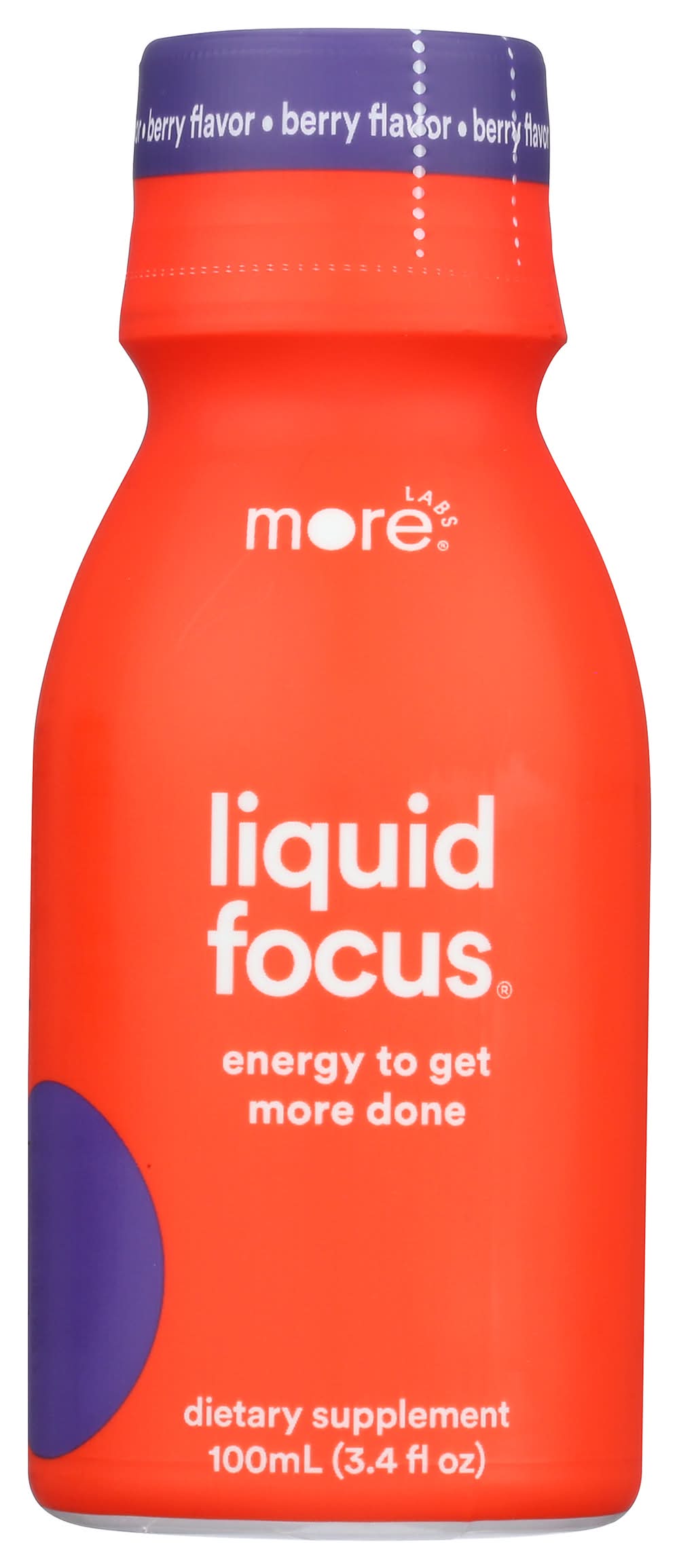 More Labs Liquid Focus Nootropic Energy Shot (3.4 oz)
