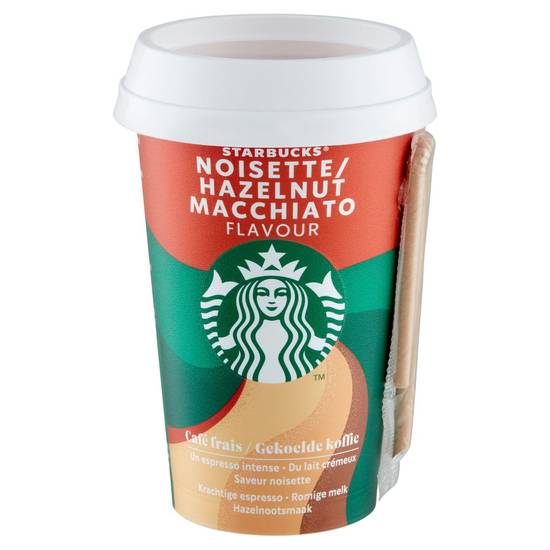 Starbucks Noisette Macchiato Flavour Café Frais 220 ml