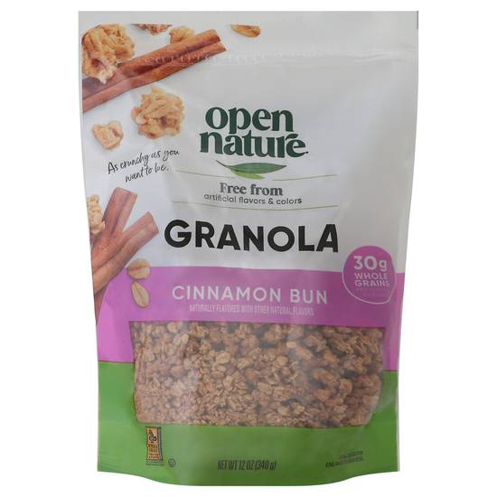 Open Nature Cinnamon Bun Granola
