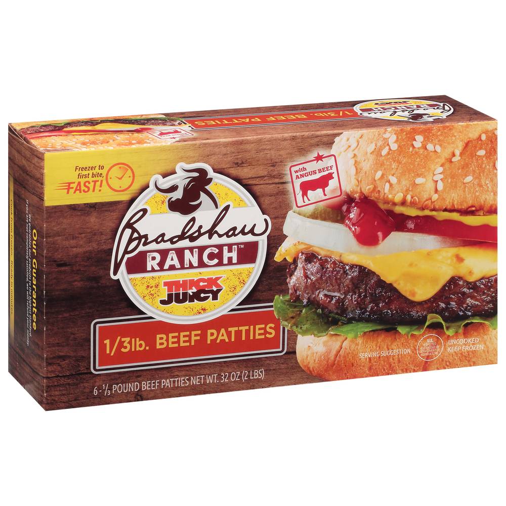 Bradshaw Ranch Beef Patties