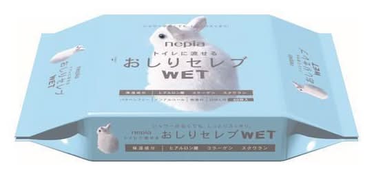 おしりセレブウェット詰替     ６０枚入     07160747