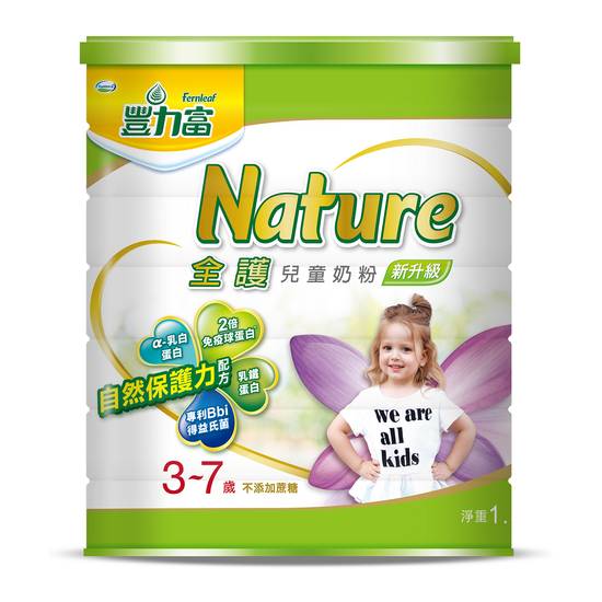 豐力富Nature 3-7歲兒童奶粉 <1500g克 x 1 x 1Can罐> @14#4710958449580