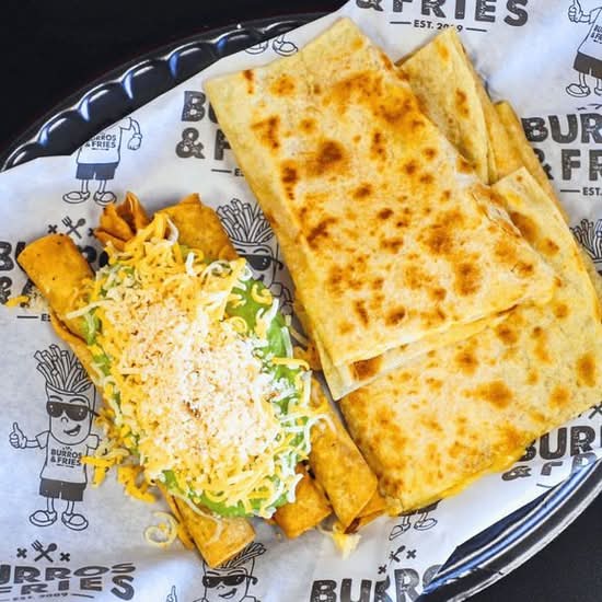 #3 Cheese Quesadilla + 3 Rolled