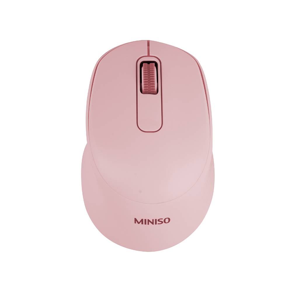 Miniso mouse inalámbrico rosa (1 pieza)