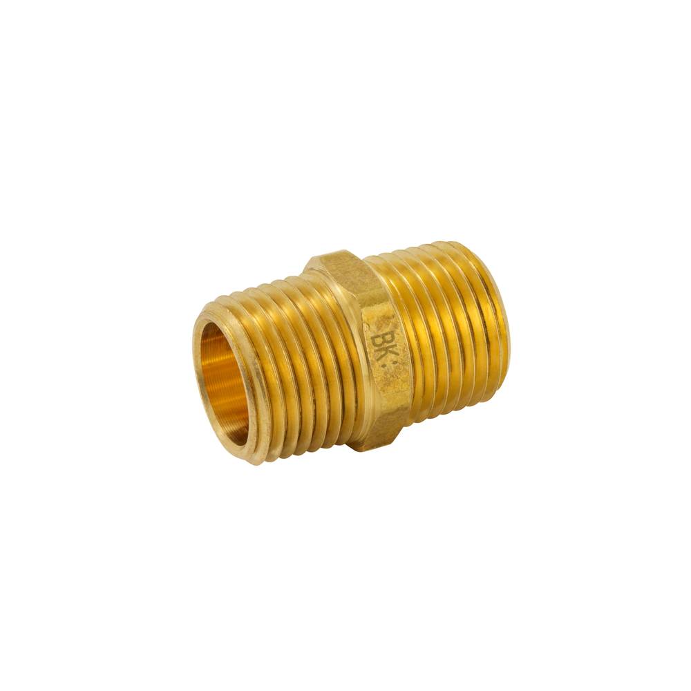 Proline Series 1/2-in x 1/2-in Threaded Male Adapter Nipple Fitting | BN-833NLB