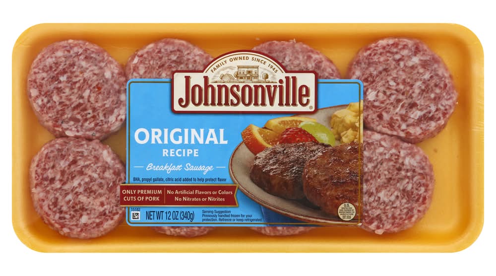 Johnsonville Original Recipe Breakfast Sausage (12 oz)