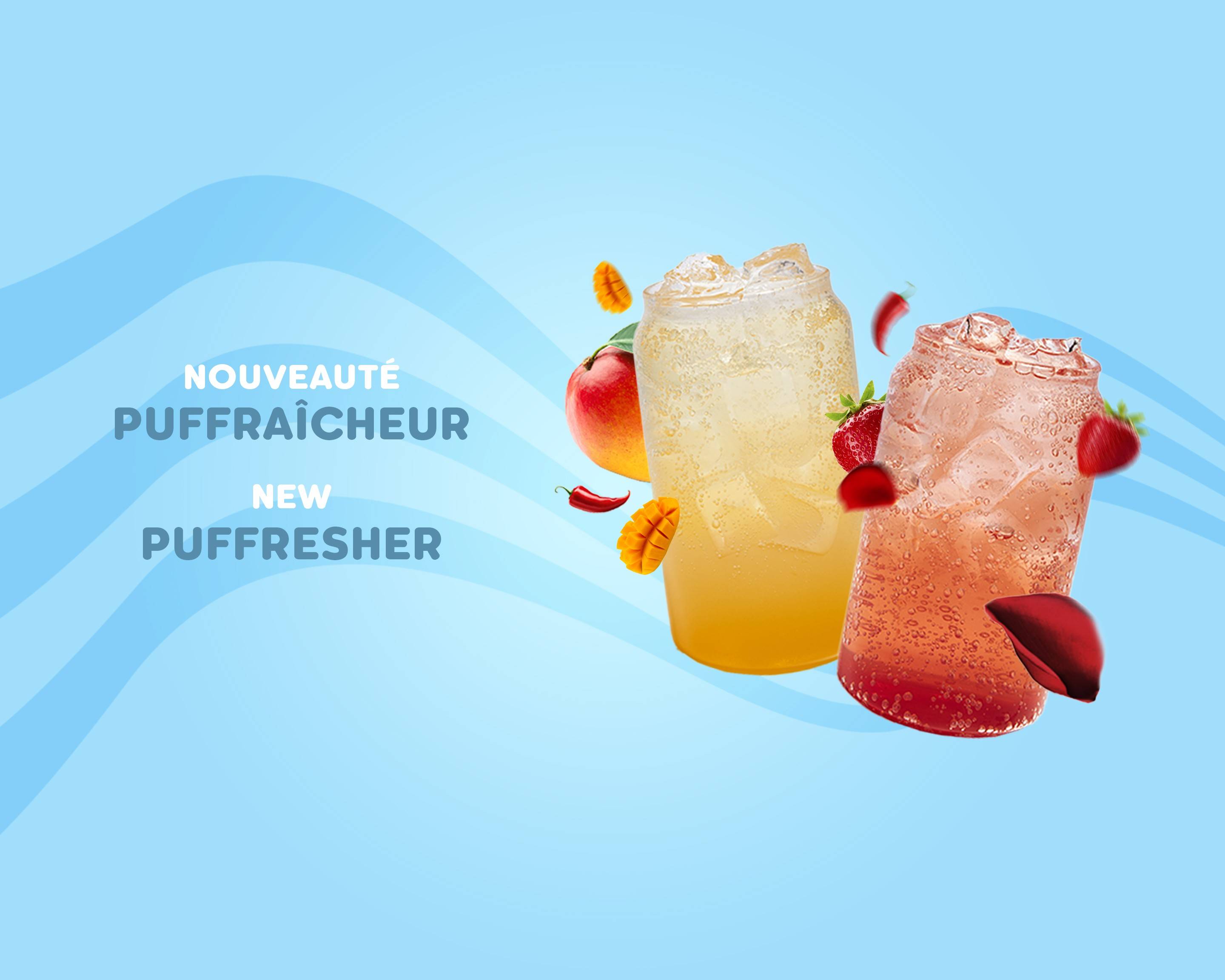 Commander d'un Mr. Puffs (Drummondville)【Menu et prix】 Reste du Québec