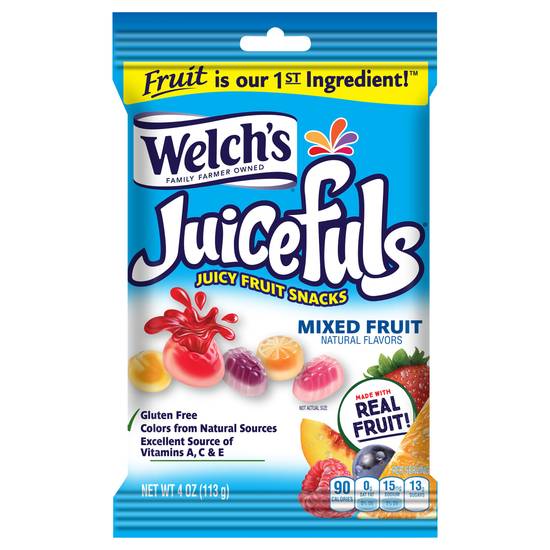 Welch's Juicefuls Snacks (mixed fruit)