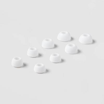 Heyday Airpods Pro Gen Silicone Tips, White (4 ct)