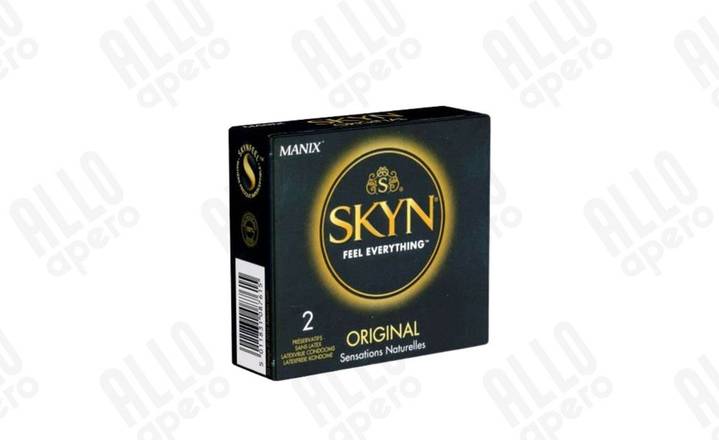 Préservatifs(condoms) SKYN Original x2