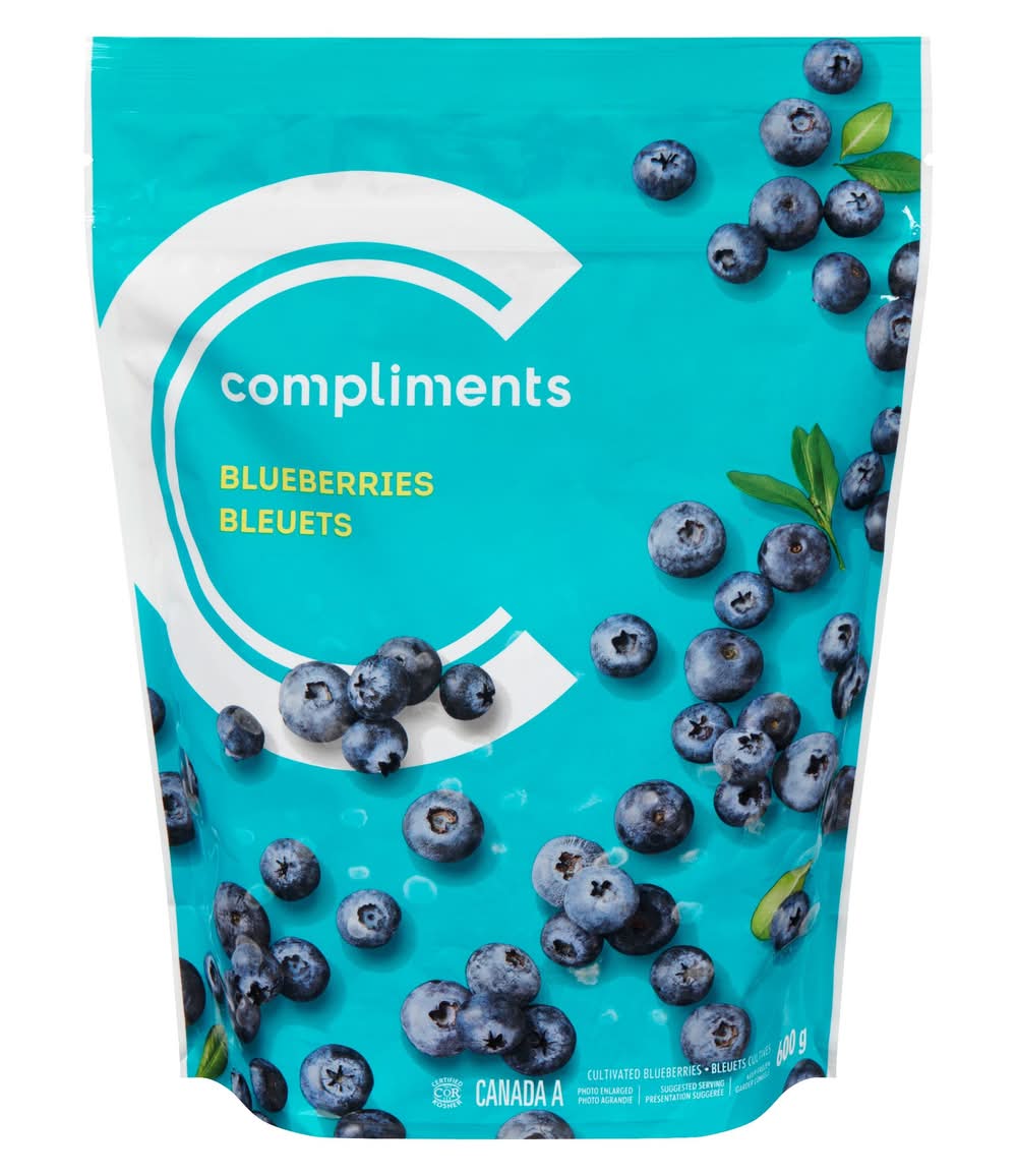 Compliments Frozen Cultivated Blueberries (600 g)