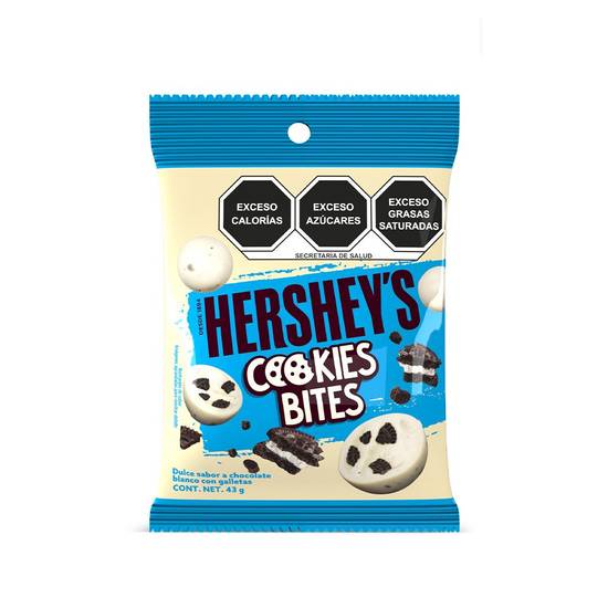 Hershey's bolitas de chocolate cookies and cream (bolsa 43 g)
