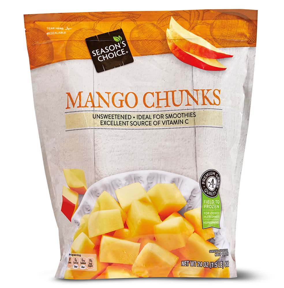 Season's Choice Frozen Mango Chunks
