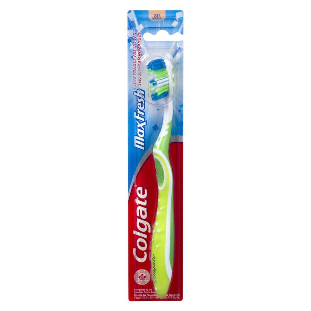 Colgate maxwhite brosse à dents souple, maxfresh (1 un) - max fresh toothbrush soft (1 ea)