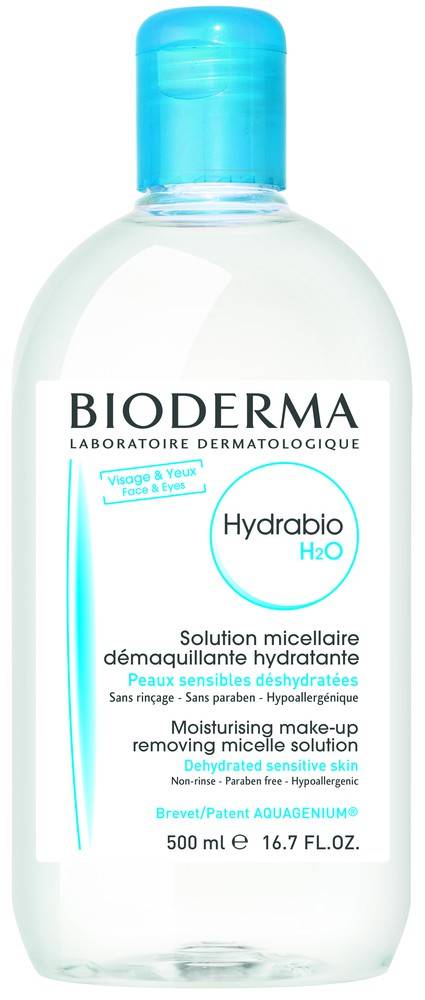 Bioderma Hydrabio H2o Moisturising Micelle Solution (500 ml)