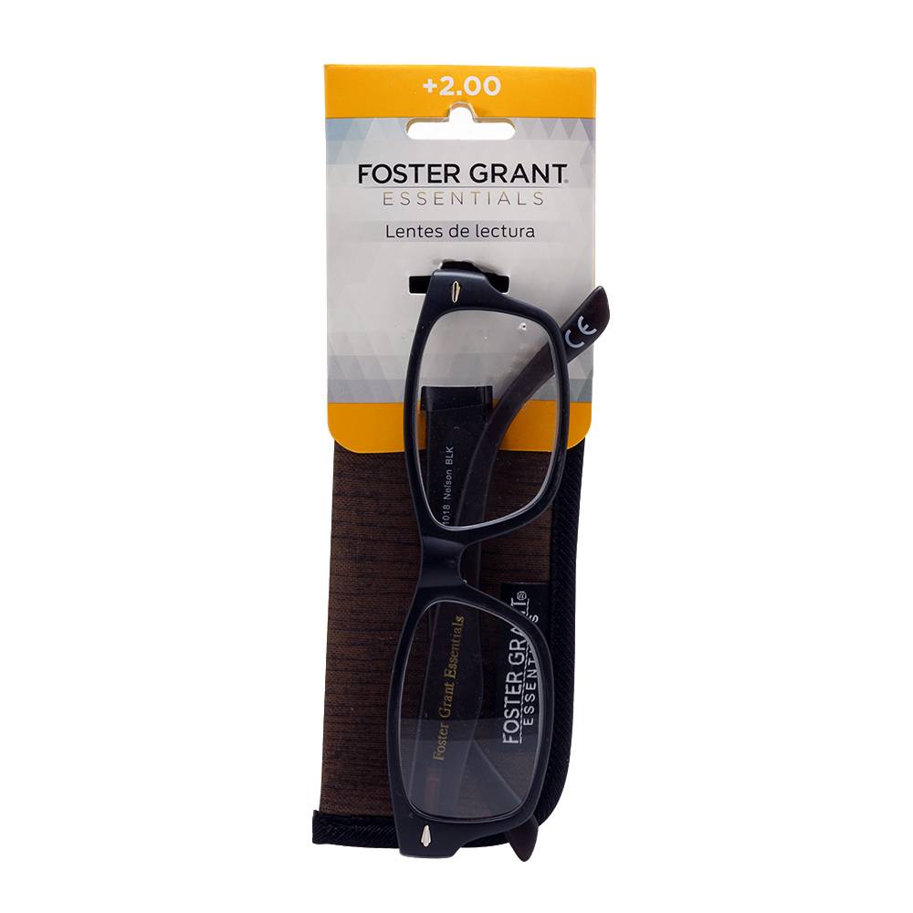 Foster Grant · Lentes de lectura essentials nelson +2.00