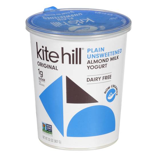 Kite Hill Plain Unsweetened Almond Milk Yogurt