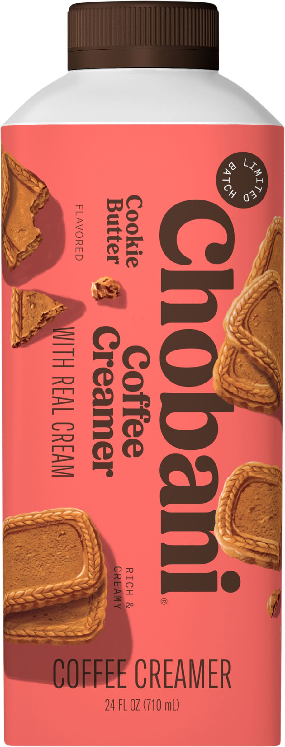 Chobani Limited Batch Coffee Creamer, Cookie Butter (24 fl oz)