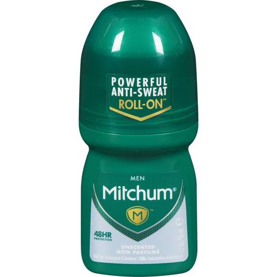 Mitchum Men Advanced Invisible Roll-On, Unscented (50 ml)