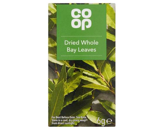 CO OP DRIED WHOLE BAY LEAVES (6G)