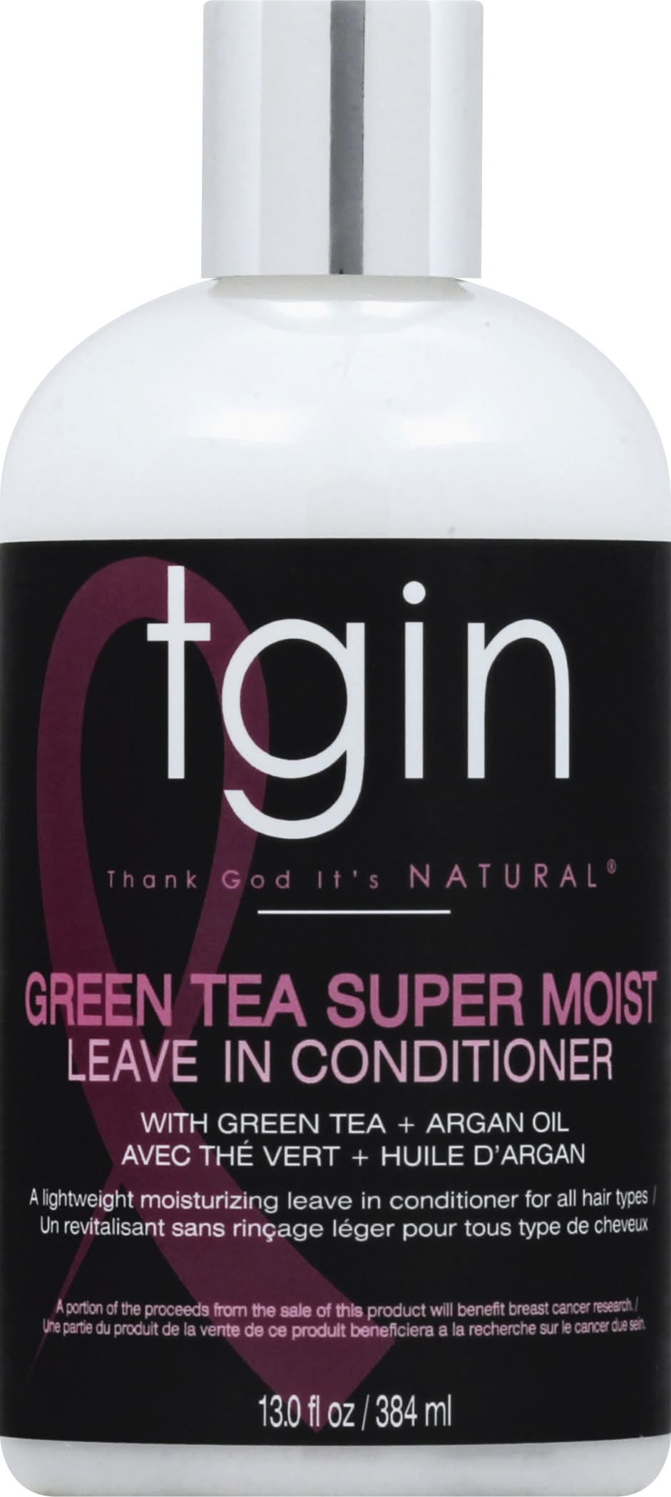 tgin Thank God It's Natural Green Tea Super Moist Leave in Conditioner (13 fl oz)