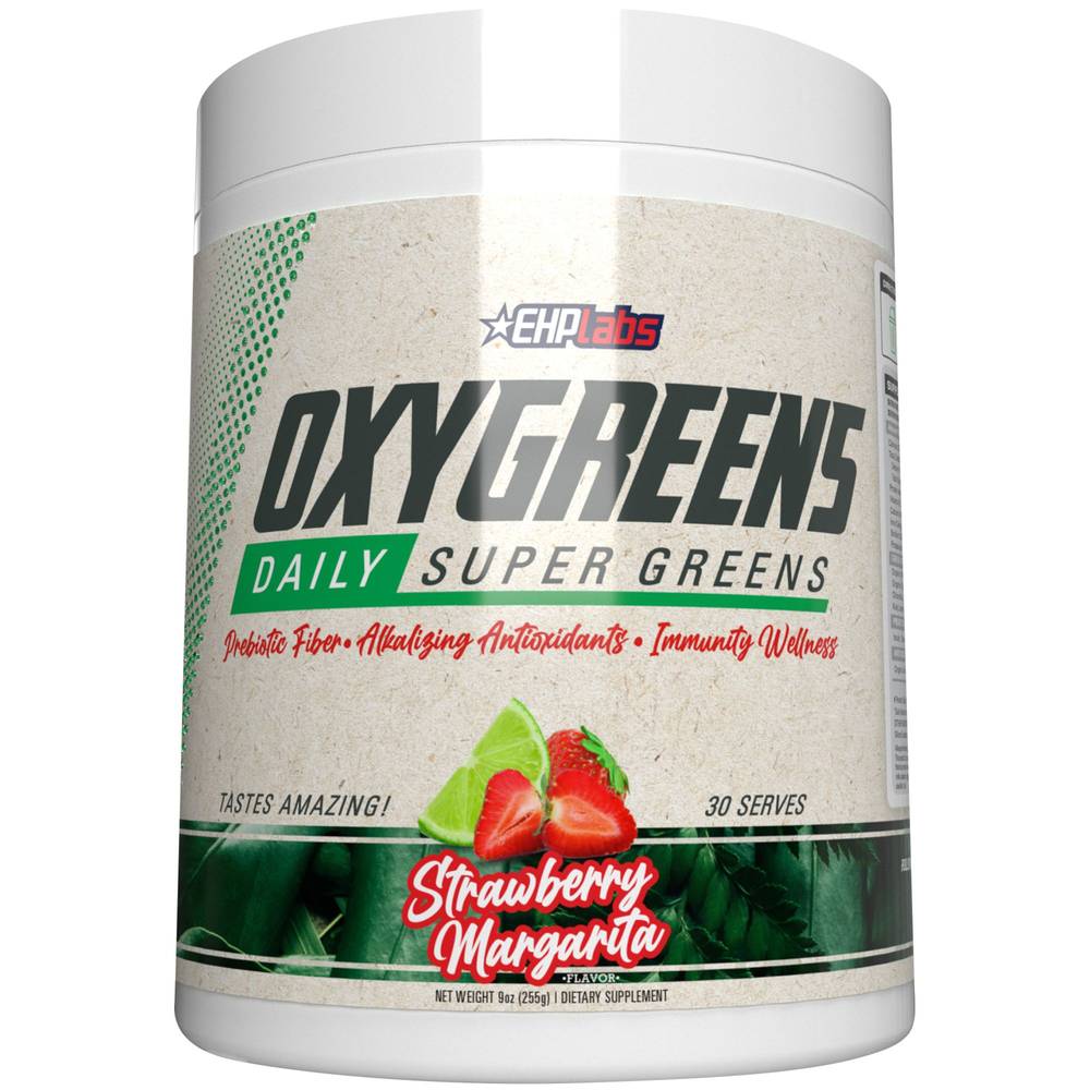 Ehplabs Oxygreens Daily Super Greens Strawberry Margarita (30 ct)