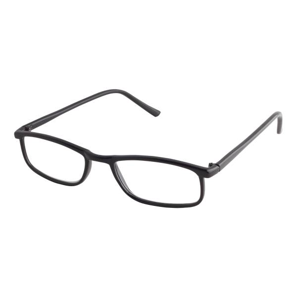 ICU Eyewear Dr. Dean Edell Calexico Reading Glasses, +1.25, Black