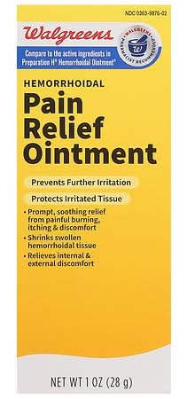 Walgreens Hemorrhoidal Pain Relief Ointment (1 oz)