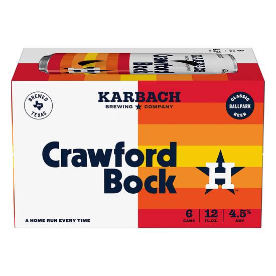 Karbach Brewing Company Crawford Bock Beer (6 ct , 12 fl oz)