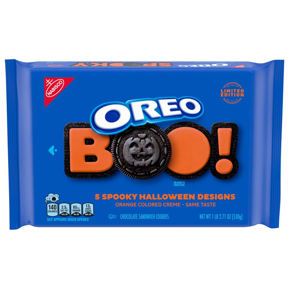 Oreo Boo Orange Creme Chocolate Sandwich Cookies (18.71 oz)