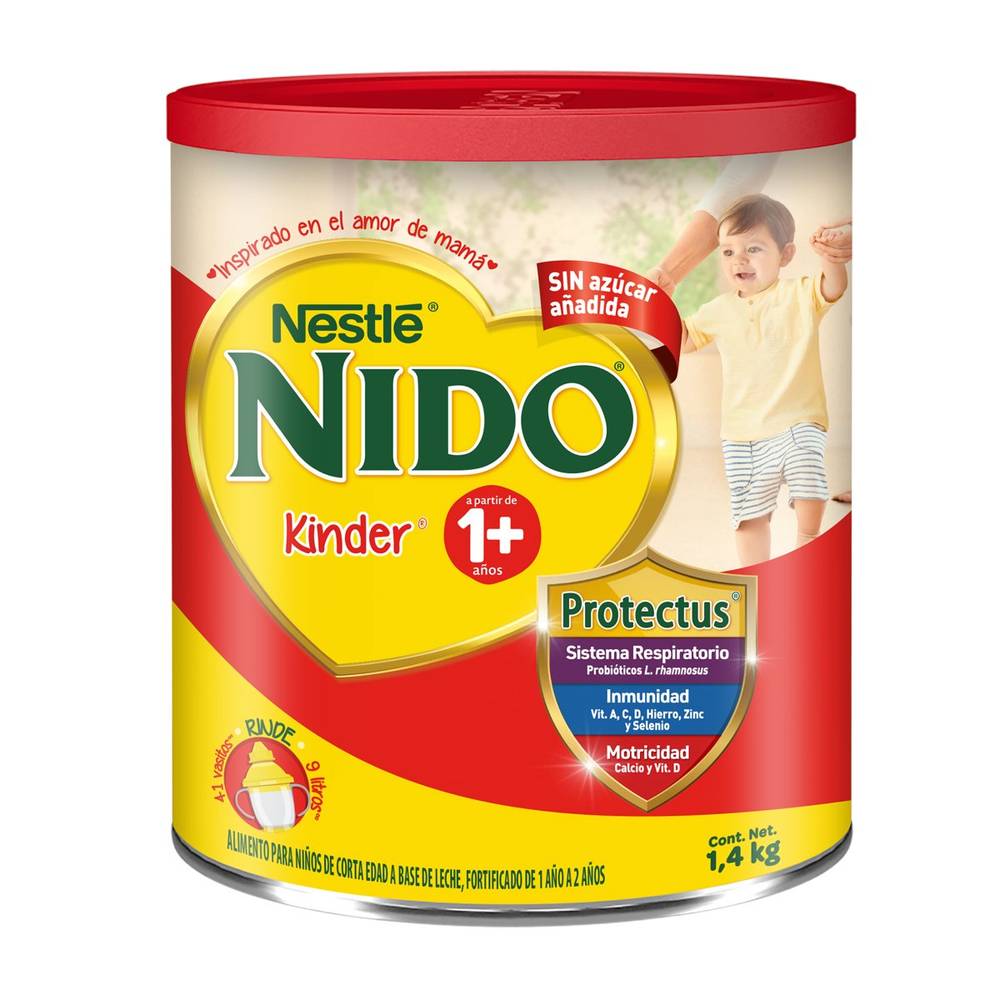 Nido · Kinder fórmula infantil, A partir de 1 año (1,4 kg)