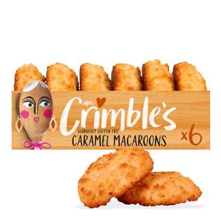 Mrs Crimble's Caramel Macaroons Cookies (6 pack)