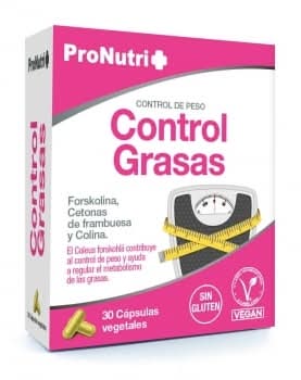 Control de las grasas Pronutri sin gluten 30 ud.