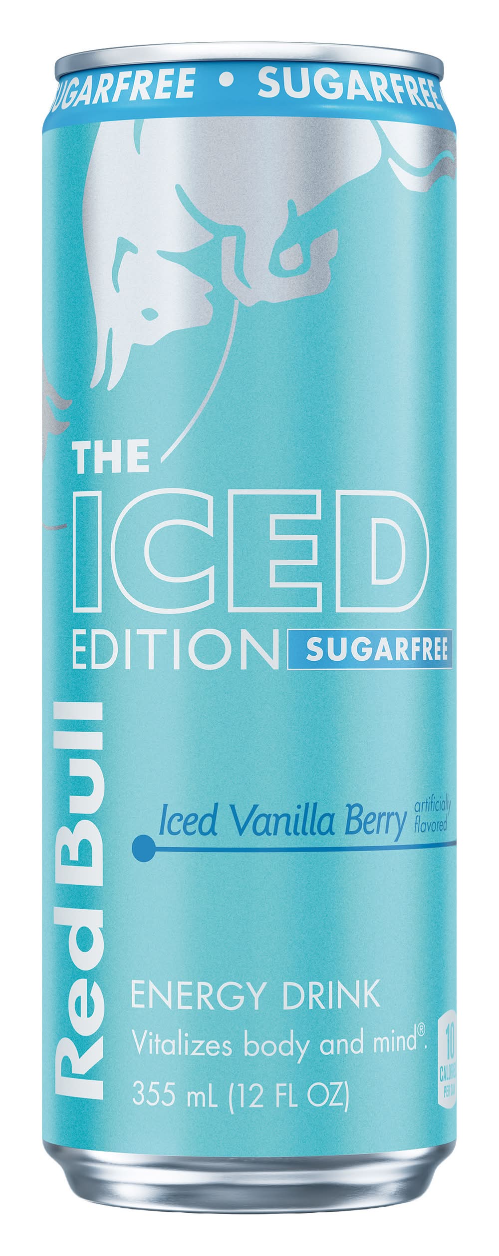 Red Bull Iced Edition Sugarfree Energy Drink, Iced Vanilla Berry (12 fl oz)