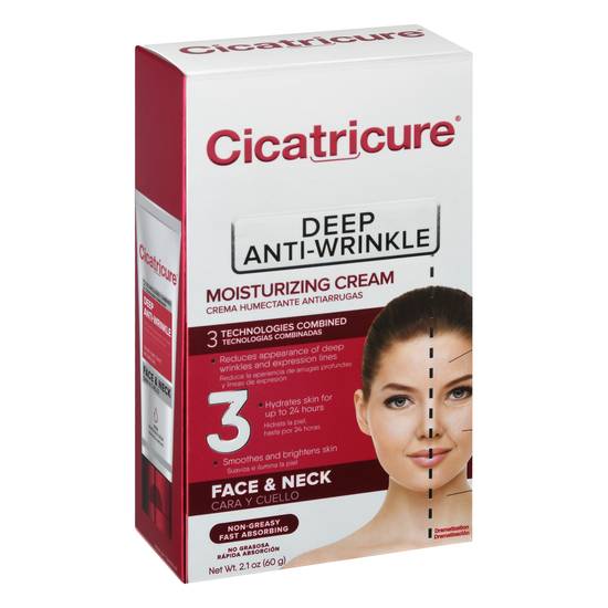 Cicatricure Deep Wrinkle Face and Neck Moisturizer