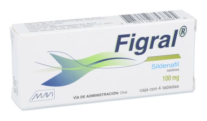 Mavi · Figral sildenafil tabletas 100 mg (4 un)