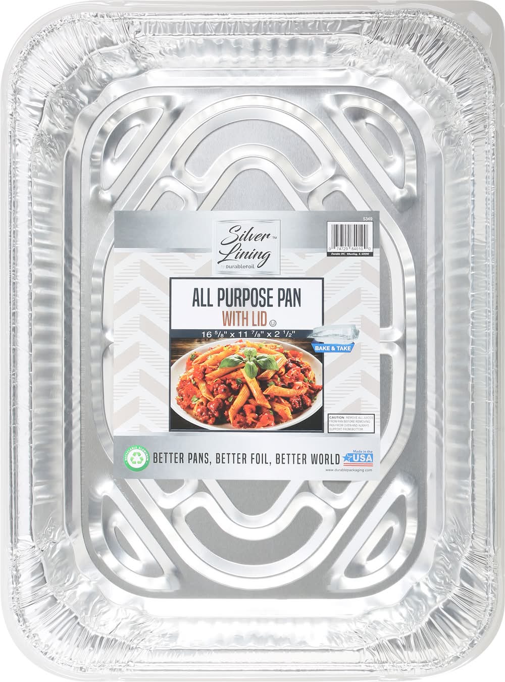 Silver Lining All Purpose Pan With Lid