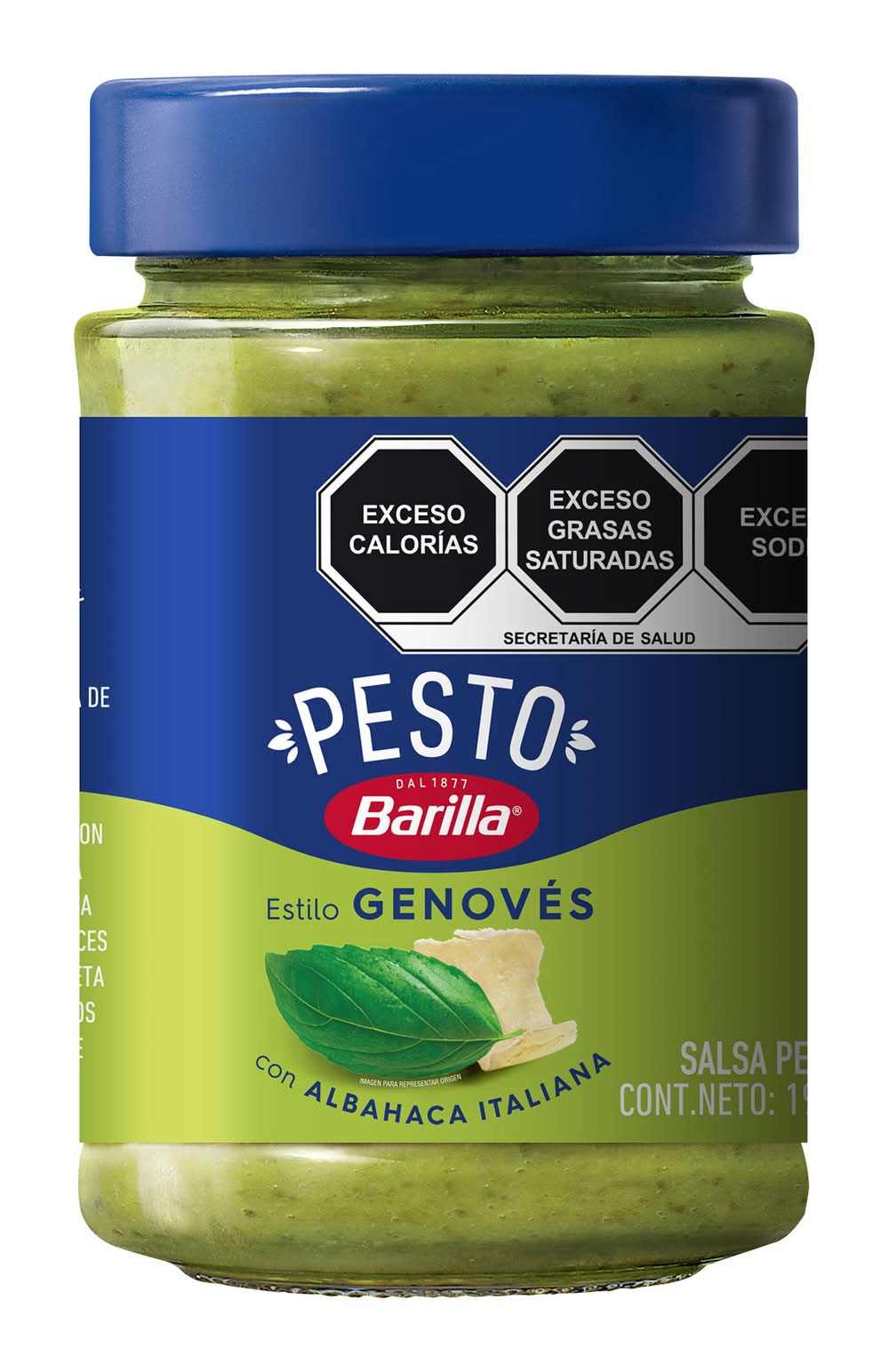 Barilla · Salsa pesto con albahaca italiana (190 g)