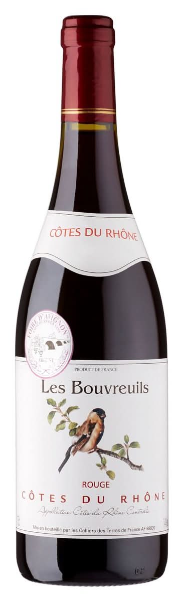 France Les Bouvreuils Côtes du Rhône Rouge 75 cl