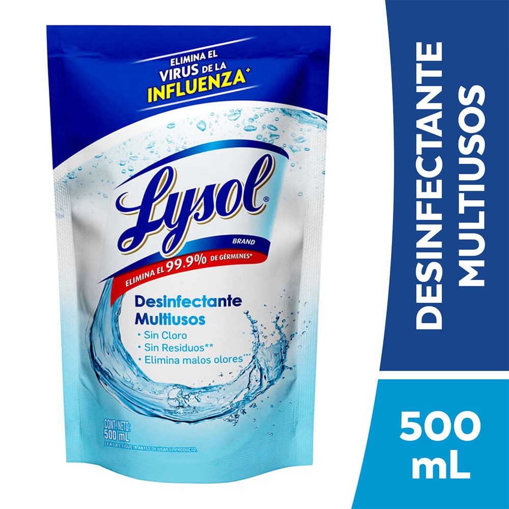 Lysol · Desinfectante liquido multiusos (500 ml)