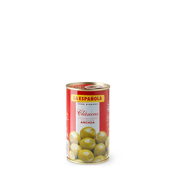 Aceitunas La Espaola Rellena De Anchoas Lata 300g