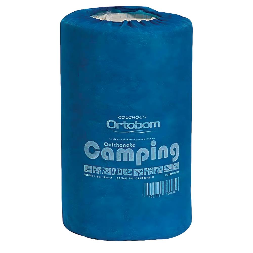 Ortobom colchonete para acampamento camping blue (1 unidade)