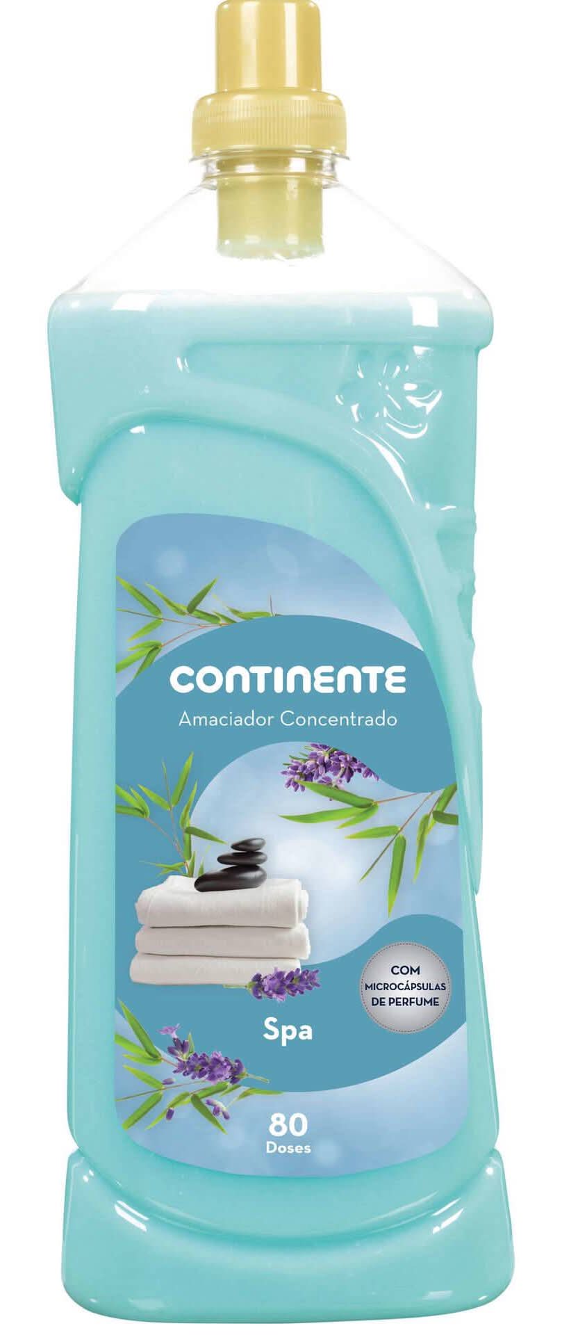 Amaciador Roupa Concentrado Spa Continente (80 doses)