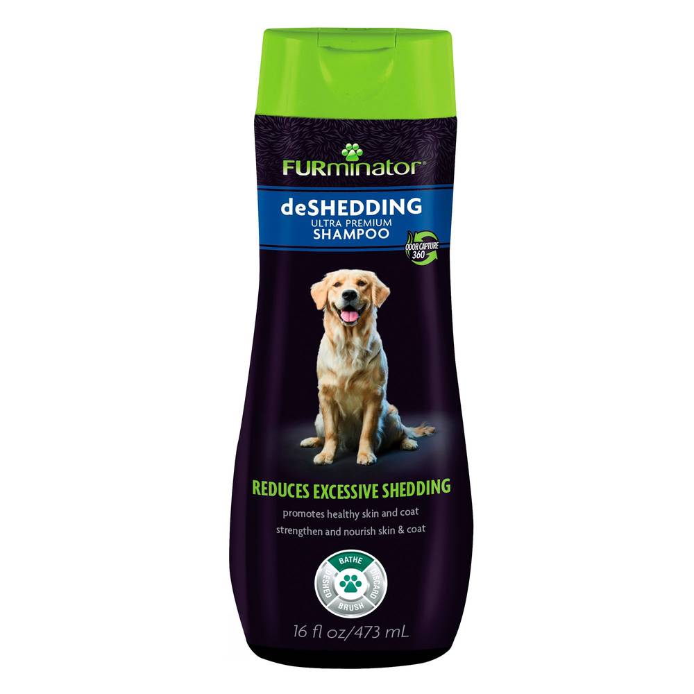 FURminator® deShedding Ultra Premium Dog Shampoo (Color: Assorted, Size: 16 Fl Oz)