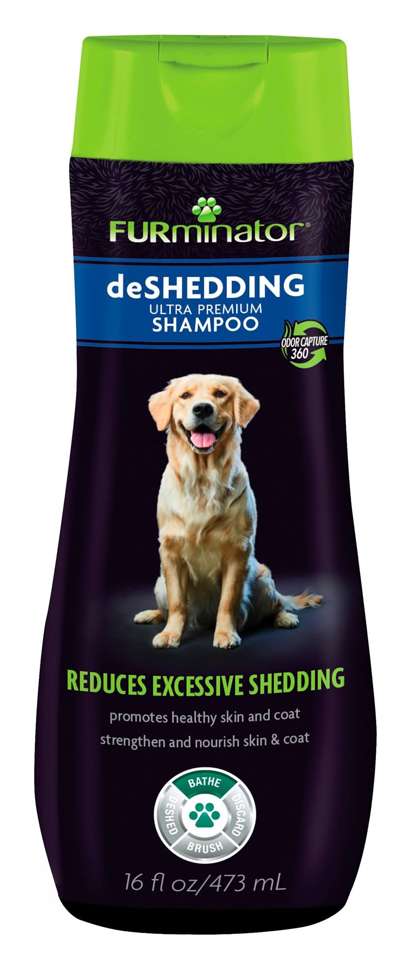FURminator® deShedding Ultra Premium Dog Shampoo (Color: Assorted, Size: 16 Fl Oz)