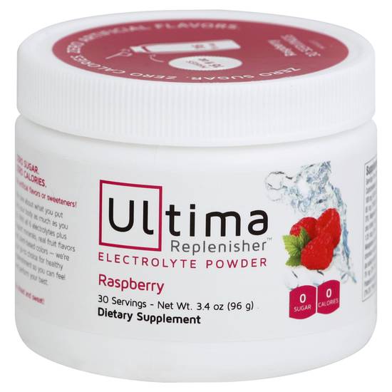 Ultima Replenisher Electrolyte Powder Dietary Supplement (raspberry)