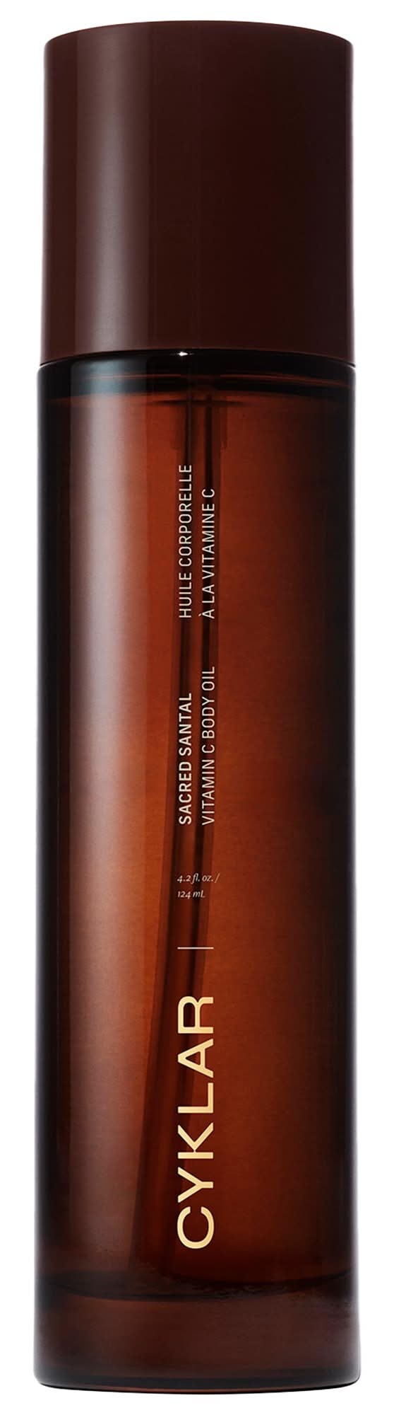 Cyklar Sacred Santal Vitamin C Body Oil with Ectoin 4.2 fl oz/124 mL
