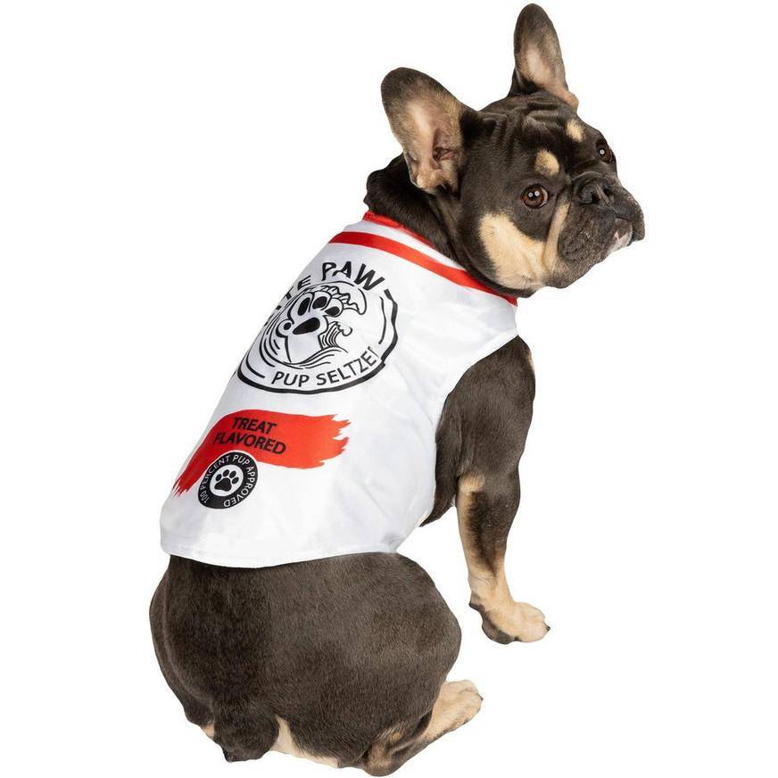 Bite Paw Pup Seltzer Dog Costume - Size - XS/S