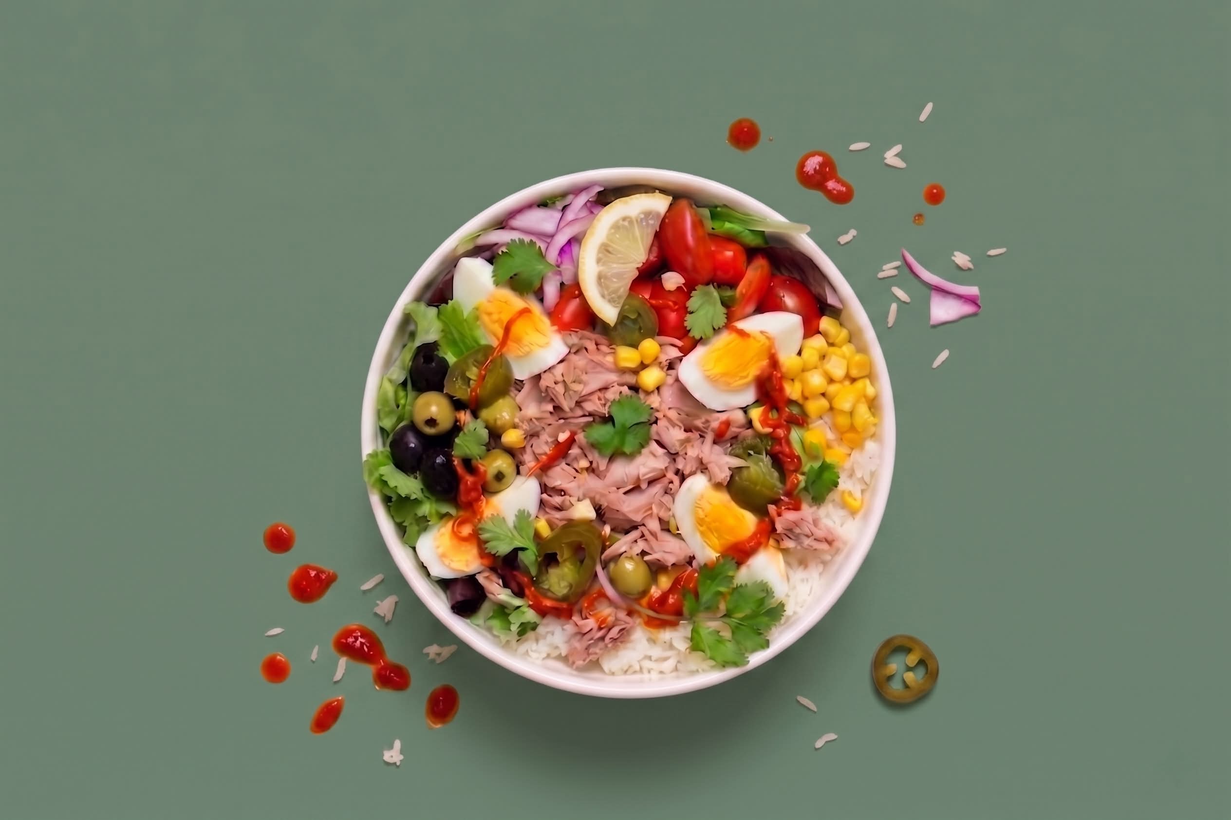 Thon Tunis Bowl (Base Riz) 🍚🌶️